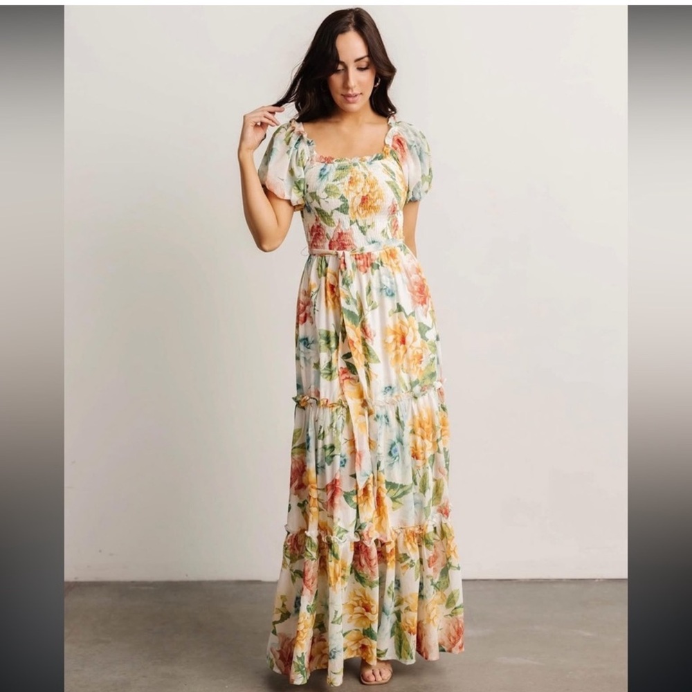 Baltic Born Britney Tiered Maxi Dress 1x